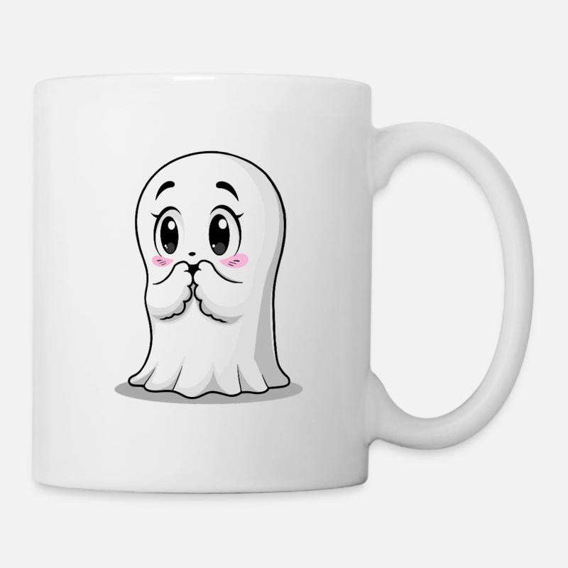 Halloween Doux fantôme - Mug blanc - blanc