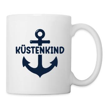 Anker Küstenkind Heimat Norddeutschland - Mug - white - Right