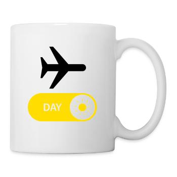 Weltreisen - AUF - Tasse - Weiß - Rechts