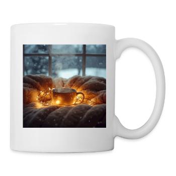 Cozy Winter Vibes - Tasse - Weiß - Rechts