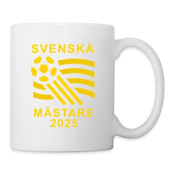Schwedischer Meister 2025 - Tasse - Weiß - Rechts