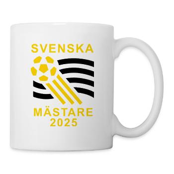 Schwedischer Meister 2025 - Tasse - Weiß - Rechts