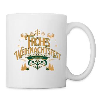 Liebevolle Weihnacht - Tasse - Weiß - Rechts