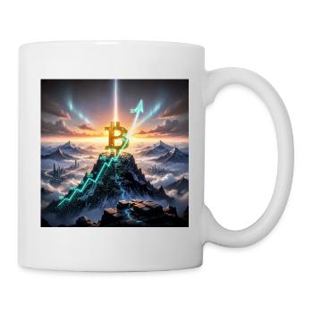 Bitcoin Summit Climb 3D - Mug - white - Right