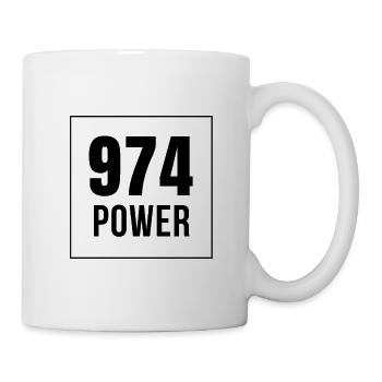 974 Power - Mug blanc - blanc - Droite