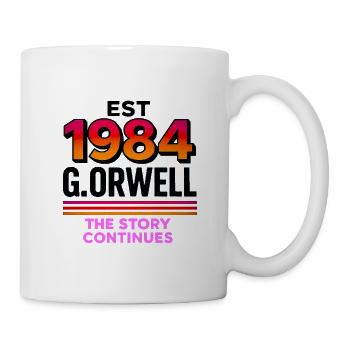 Est 1984 The Story Continued Retro - Mug - white - Right