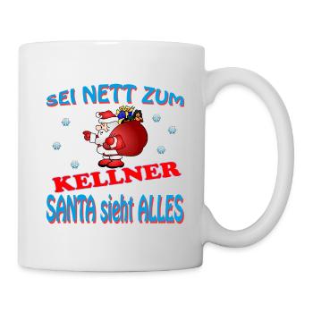 SANTA KELLNER - Tasse - Weiß - Rechts