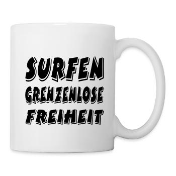 Surf - Mug blanc - blanc - Droite
