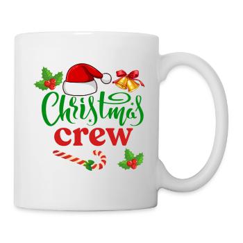 Weihnachts-Crew - Tasse - Weiß - Rechts