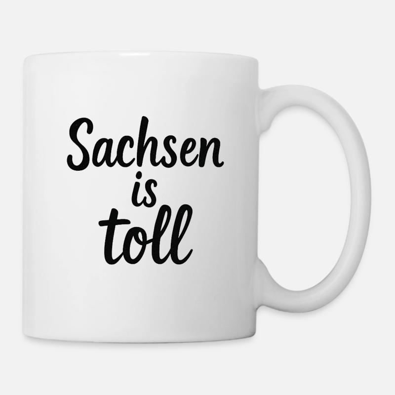 La Saxe est géniale - Mug blanc - blanc