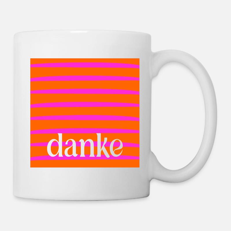 DANKE DANKBARKEIT - Tasse - Weiß