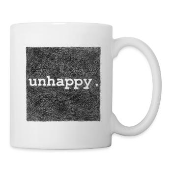 Unzufrieden - Alpha-Version - Tasse - Weiß - Rechts