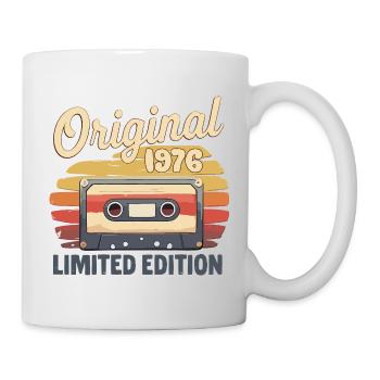 Original 1976 Limited Edition Cassette 50. - Mug - white - Right