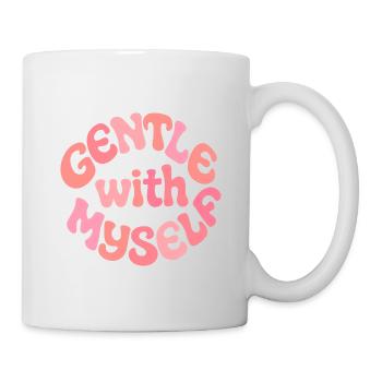 Gentle With Myself Positive Design - Mug - white - Right