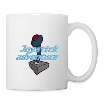 Game Adventure Neon-Glitch - Tasse - Weiß - Rechts