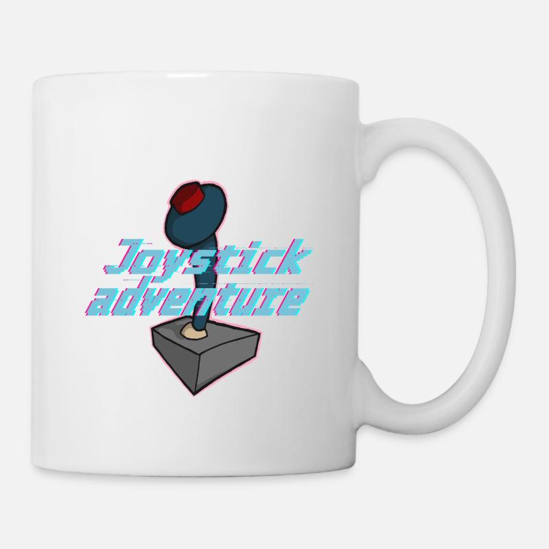 Bug de jeu d’aventure néon - Mug blanc - blanc