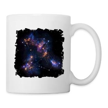 Sternennetz Konstellation - Tasse - Weiß - Rechts