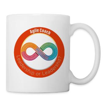 Leadership ou ? - Mug blanc - blanc - Droite