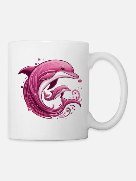 Delphine - Tasse - Weiß
