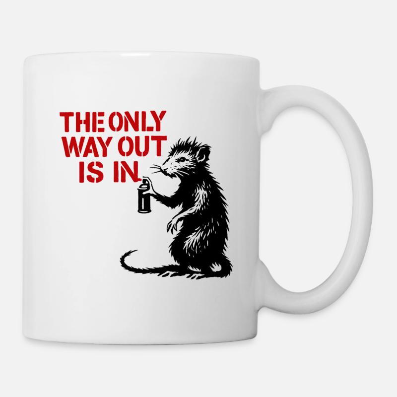 Der Weg nach innen - Tasse - Weiß