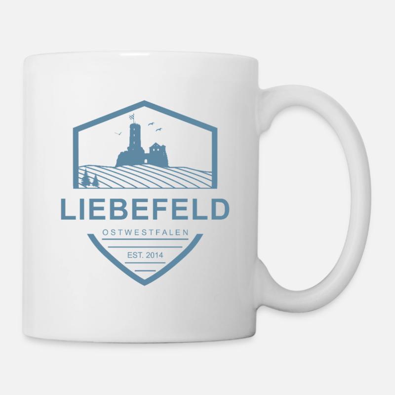 Liebefeld ❤ Castle Coat of Arms - Mug - white