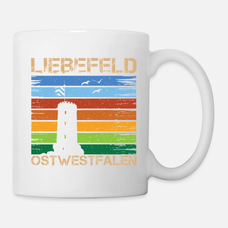Liebefeld ❤ Sparrenburg - Tasse - Weiß