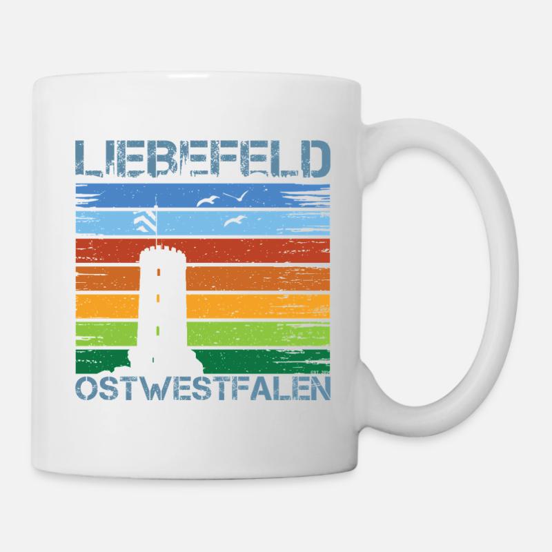 Liebefeld ❤ Sparrenburg - Mug - white