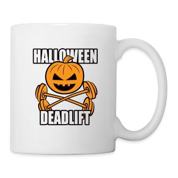 Soulevé de terre - HALLOWEEN - Mug blanc - blanc - Droite