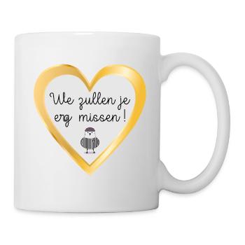 We will miss you very much - Mug - white - Right