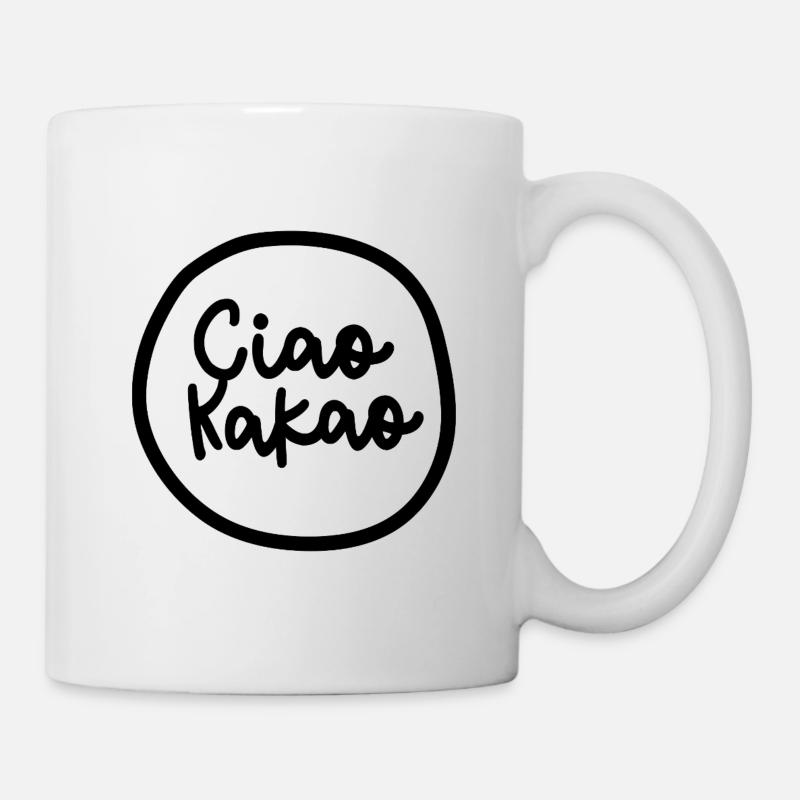 « Ciao Cacao » - Mug blanc - blanc