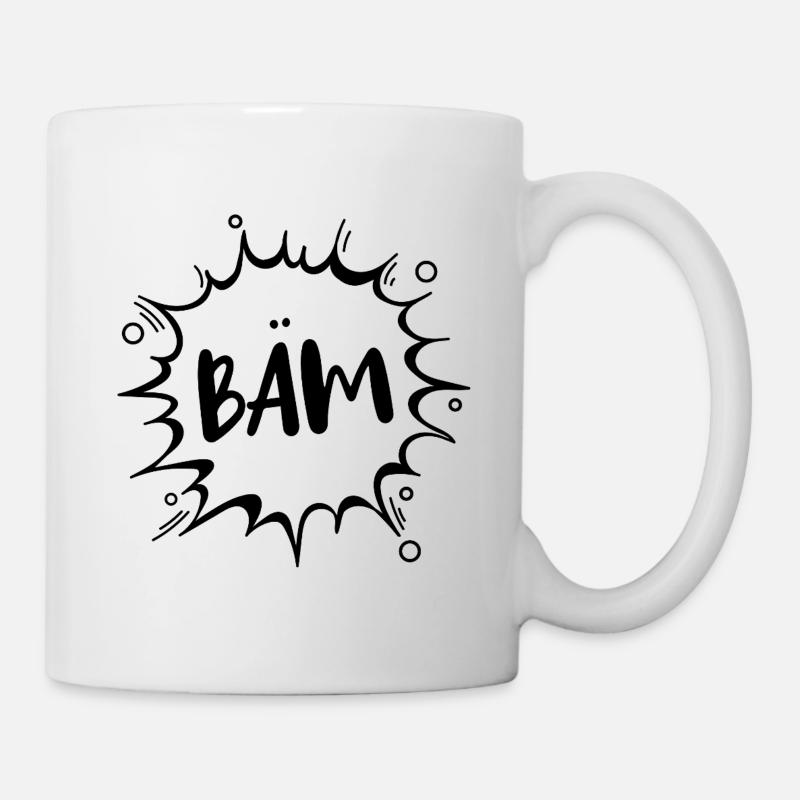 "BAM" - Mug - white