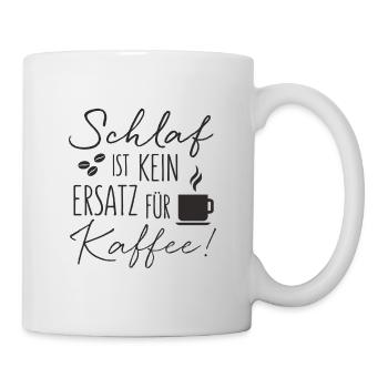 "Sleep is not a substitute for coffee" - Mug - white - Right