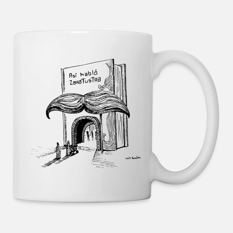 Nietzsche - Tasse - Weiß