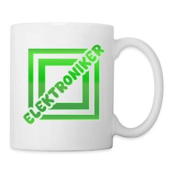 Métier Technicien en électronique - Mug blanc - blanc - Droite