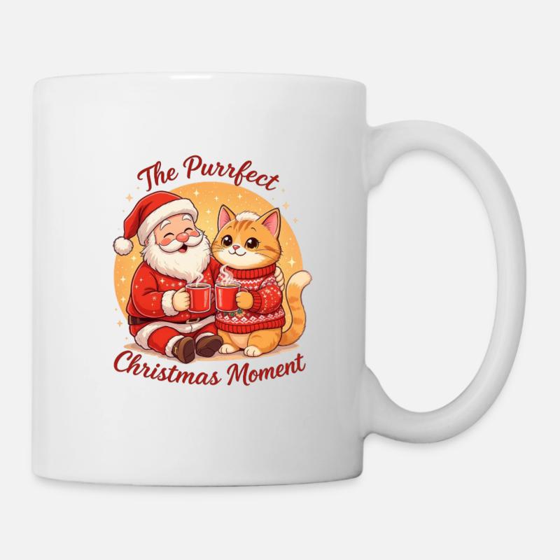 Le pur moment de Noël - Mug blanc - blanc