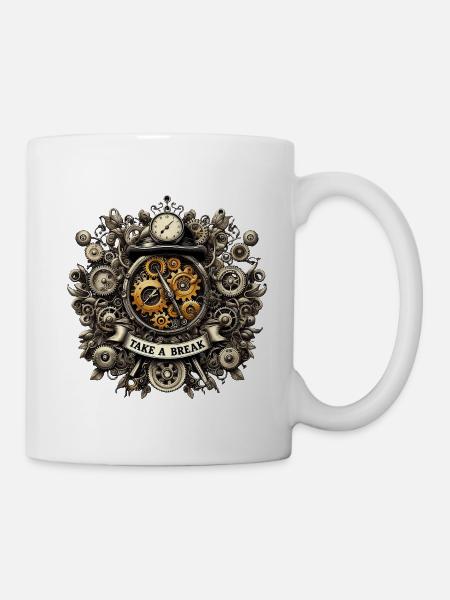 TAKE_A_BREAK - Tasse - Weiß