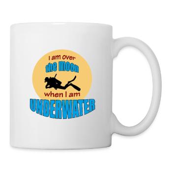 OVER THE MOON - Mug - white - Right
