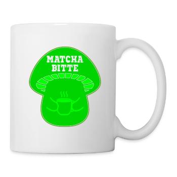 MATCHA TEE PILZE - Tasse - Weiß - Rechts