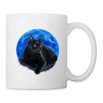Starry feline. - Mug - white - Right