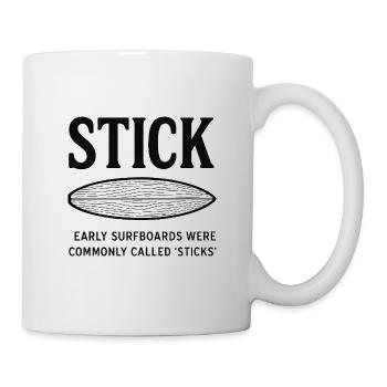Early Surfboards Sticks - Mug - white - Right