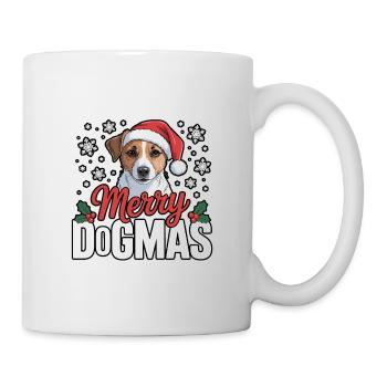 Joyeux Dogmes Chien Noël - Mug blanc - blanc - Droite