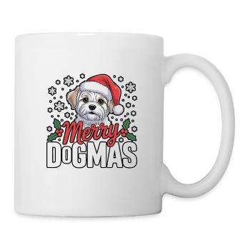 Merry Dogmas Hundedesign - Tasse - Weiß - Rechts