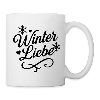 Winter Love Saying - Mug - white - Right