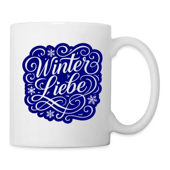 Winter Love Heart Wintery - Mug - white - Right