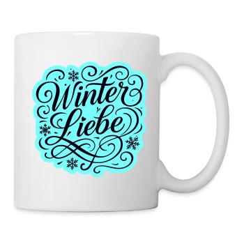Winter Love Heart Wintery - Mug - white - Right