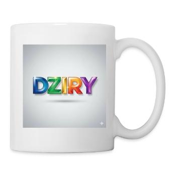 DZIRY Regenbogen Farbverlauf - Tasse - Weiß - Rechts