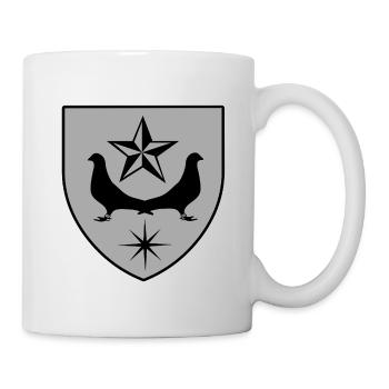Colombes - Mug blanc - blanc - Droite