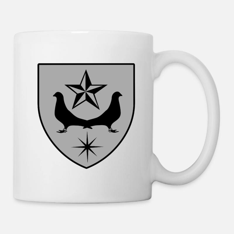 Tauben - Tasse - Weiß