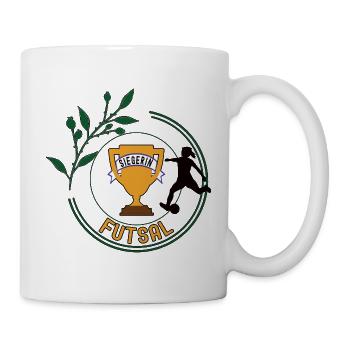 Vainqueur du futsal Victoire du joueur de futsal - Mug blanc - blanc - Droite