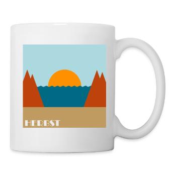 Herbst - Tasse - Weiß - Rechts